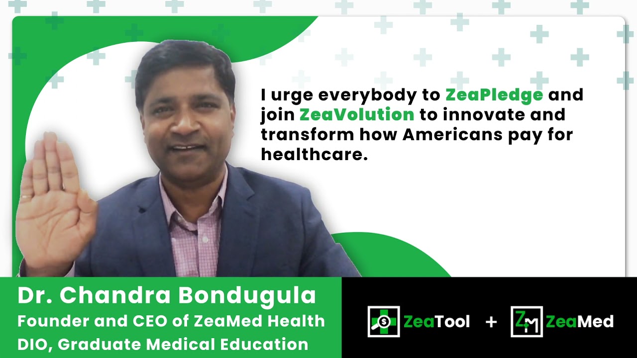 Dr. Chandra Bondugula : Take the #ZeaPledge