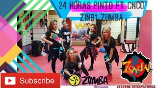 Download lagu 24 Horas |Pinto Ft CNCO |Zin 81|Zumba|Choreographed by;Zin Rouz-Zayawq8 International mp3