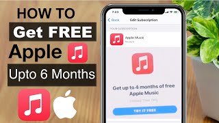 How to Get Apple Music Free Trial? - Get Free Apple Music for 3 or 6 Months