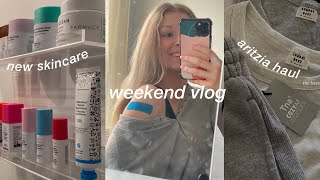 vlog: new skincare, aritzia haul, anxiety chat, & vaccine day!!