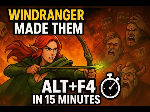 Windranger Made Them Alt+F4 in 15 Minutes 💀