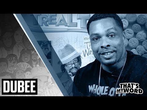 Dubee on popping thizz pills during the Hyphy Movement || That's My Word