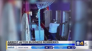 Indy man is arrested and charged with robbing a series of Asian spa's at gunpoint