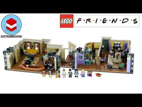 Vidéo LEGO Icons 10292 : Les appartements de Friends