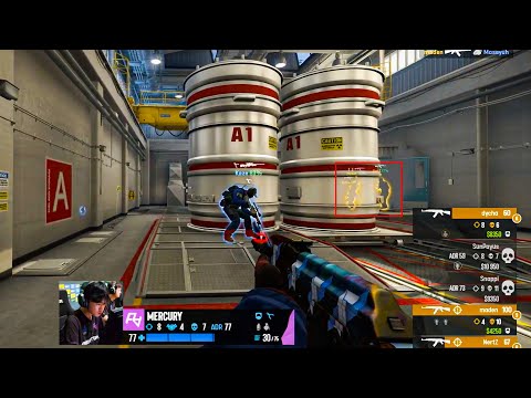 Китайские Гении из Rare Atom сделали 300iq Late-Retake в матче против ENCE (китайская мета в CS:GO)