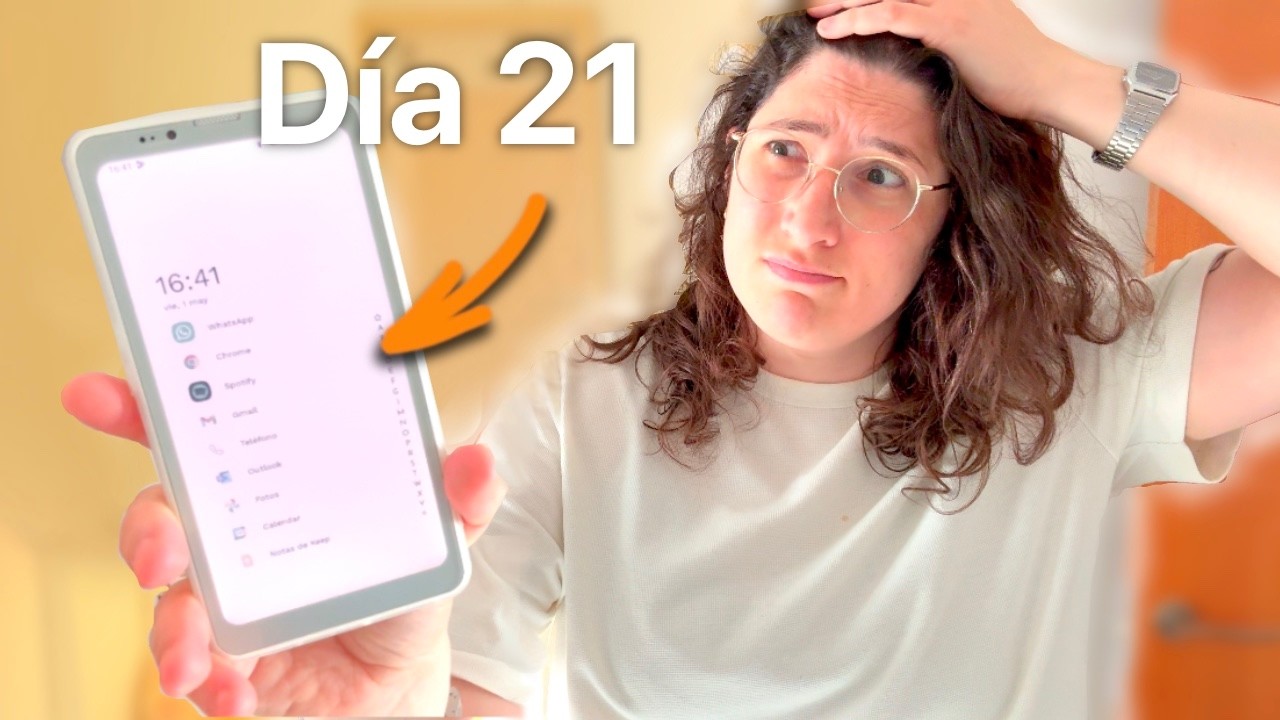 Usuaria de iPhone cambia durante 21 días a teléfono Ultra Minimalista