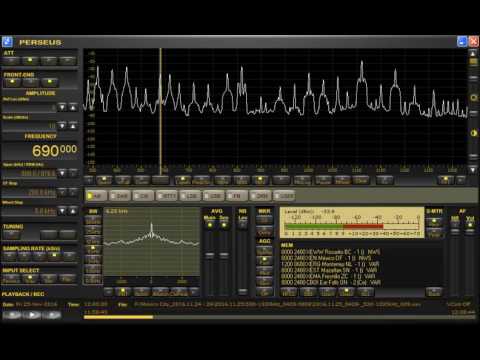 XEN-La 69 (Mexico) 690kHz 11/25/16 05:58~ (CST) - National Anthem & Full ID