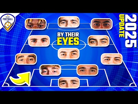 GUESS THE NATIONAL TEAM BY PLAYERS' EYES | FOOTBALL QUIZ 2025
