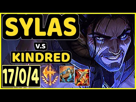 CAEDREL (SYLAS) vs KINDRED - 17/0/4 KDA JUNGLE GAMEPLAY - EUW Ranked GRANDMASTER