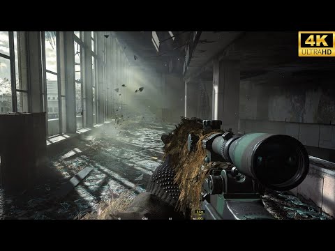 Ukraine |All Ghillied Up| Ultra Realistic Graphics | Modern Warfare Remastered [4K UHD]