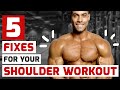 5 Fixes for Your Shoulder Workouot