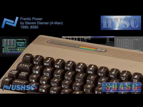 Frantic Power - Steven Diemer (A-Man) - (1990) - C64 chiptune