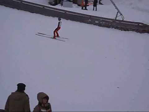01 02 2009 Skispringen Titisee Neustadt Hochfirstschanze Probedurchgang 10 Balthasar Schneider