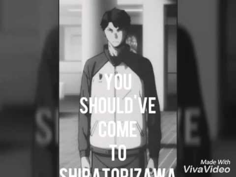 You should've come to Shiratorizawa