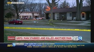 Police: Suspect in deadly GR stabbing called 911