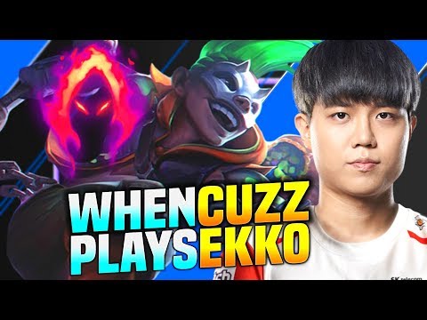 WHEN CUZZ PLAYS EKKO JUNGLE! - SKT T1 Cuzz Plays Ekko vs Lee Sin Jungle! | Season 2020 KR SoloQ