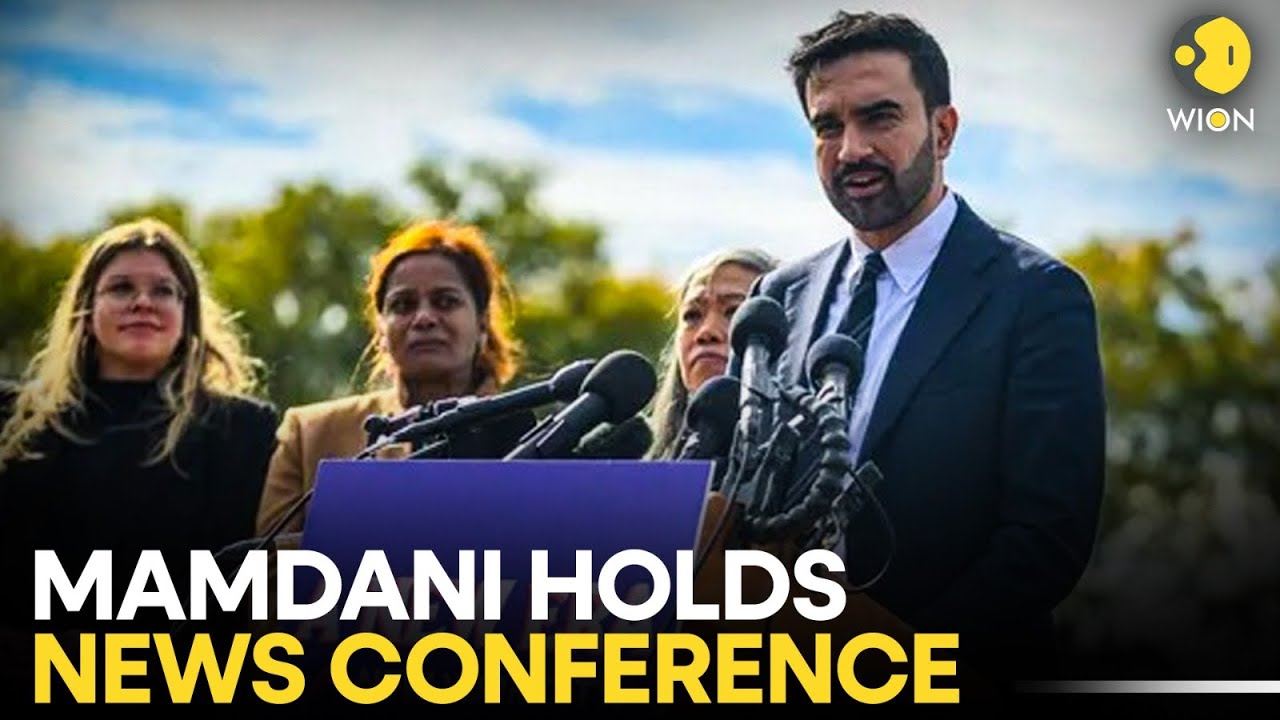 New York City Mayor-Elect Zohran Mamdani Holds News Conference | WION LIVE