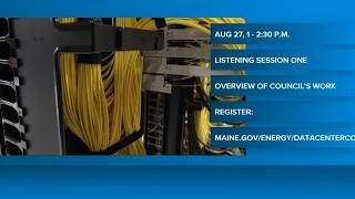 Public invited this week to listen in on Maine Data Center Advisory Council meeting