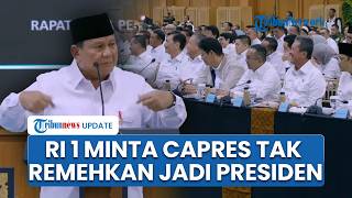 Peringatan Tegas Prabowo ke Capres: Yang Mau Jadi Presiden, Selamat, Jangan Anggap Pekerjaan Enak