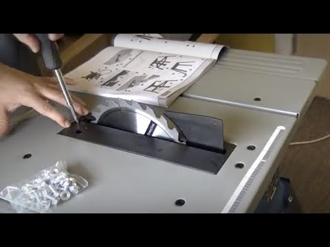 Table saw unboxing ( Scheppach Tischkreissäge)