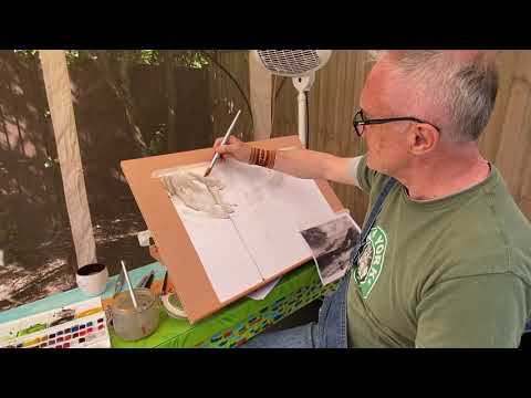 William Turner water colour exercise