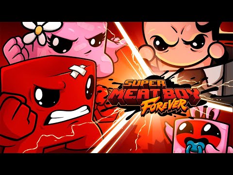 Super Meat Boy Forever - Full Gameplay Walkthrough