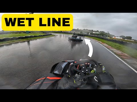 How to DRIVE in the RAIN (Karting tips for Beginners)