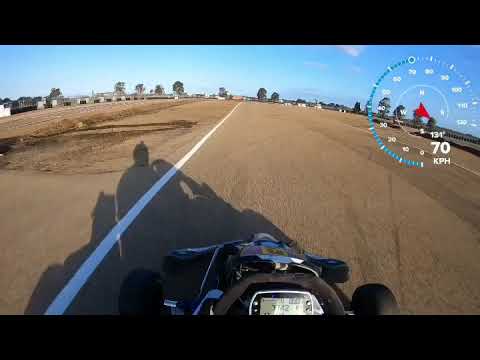 Arrow x2 lap of Bairnsdale Kart track