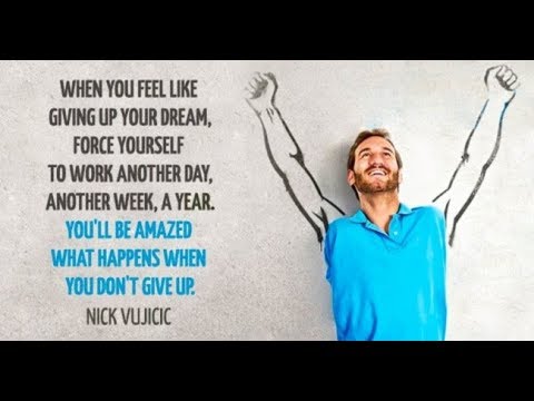 Inspirational Speech by Nick Vujicic ►Never Give Up‼ 2017