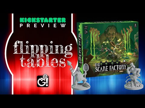 The Scare Factory Board Game Kickstarter Preview