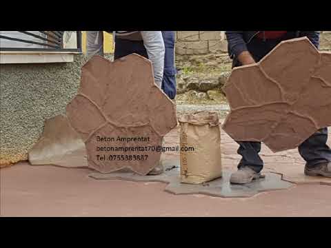 Beton Amprentat Senereuș - Mureș Tel.0761350488 -0766543767