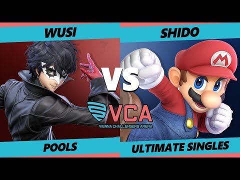 VCA19 - myR | Wusi (Joker) Vs. Shido (Mario) Smash Ultimate Tournament Pools