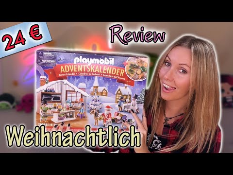 Weihnachtsstimmung im Adventskalender Playmobil Backen 71088 🎄🍪 Adventskalender 2023 Review ⛄