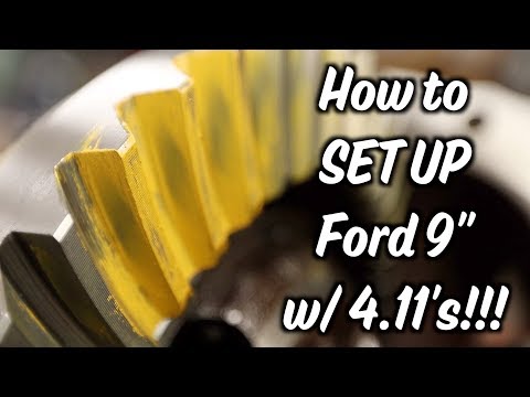 3.23 - Ford 9" Differential Setup with Yukon 4.11 gears -  Part 5 of Gears and Axles