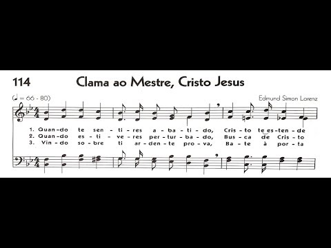 Hinário 5 CCB - Hino 114 - Clama ao Mestre, Cristo Jesus - Strings - Teclado Yamaha PSR S670