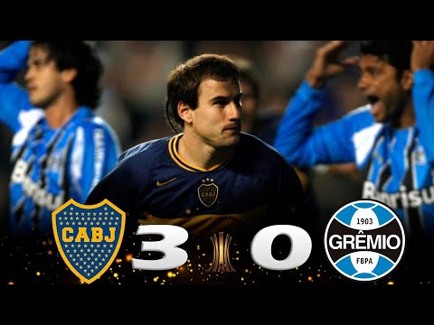 Boca Juniors 3 - 0 Grêmio || Resumen Final Copa Libertadores 2007 (ida)