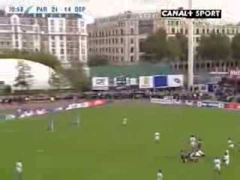 Drop de Sergio Parisse face aux Ospreys