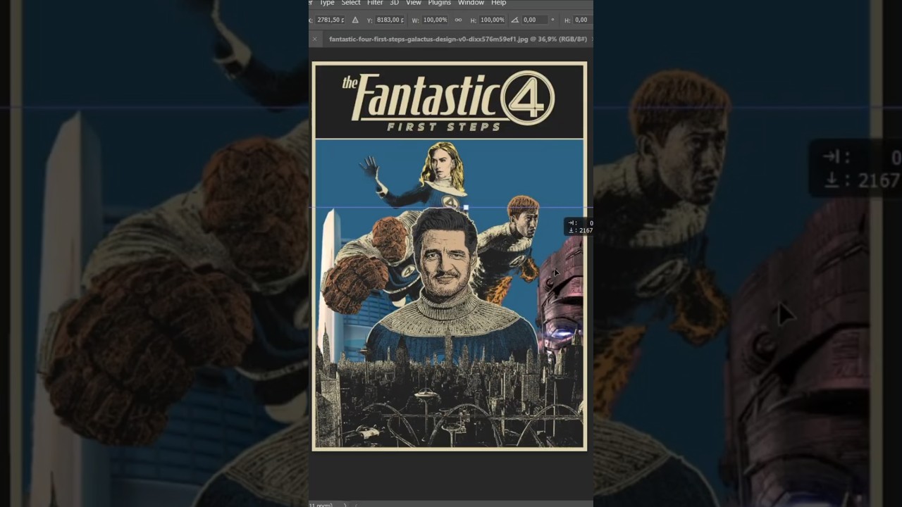 HOW TO DESIGN A RETRO POSTER🦸🏻‍♂️              #posterdesign #graphicdesigner #photoshop #retro