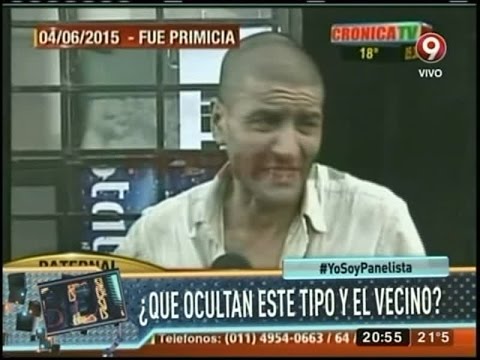 ¿Qué ocultan este tipo y el vecino?