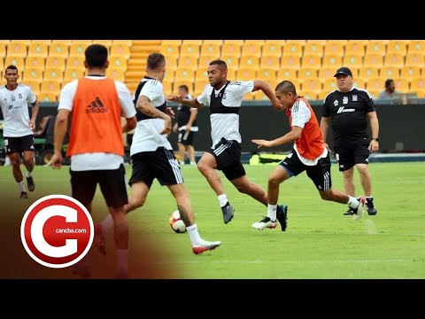 Entrena Tigres sin Florian Thauvin