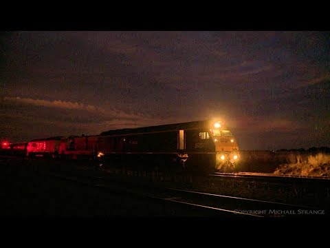 7747V SSR Grain Train At Sunset - PoathTV Australian Trains & Railways