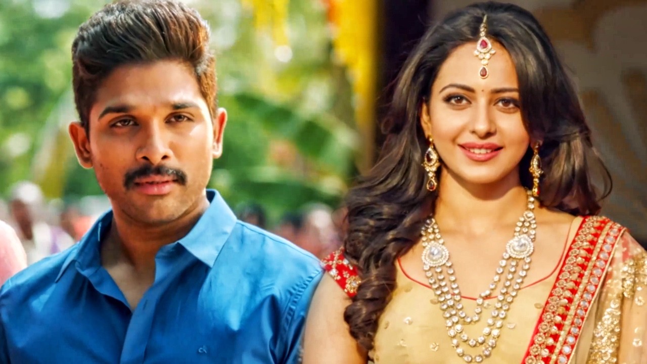 Rakul Preet Singh के खूबसूरती का नशा Allu Arjun पर चढ़ गया 🥰😍 | Sarrainodu फिल्?