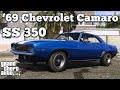 1969 Chevrolet Camaro SS 350 для GTA 5 видео 16