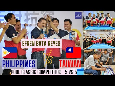 Philippines Vs Taiwan | Efren Reyes | Ko Pin Yi | Carlo Biado | Chang Jung Lin | Johann Chua | Etc..