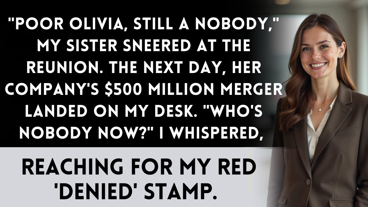 They Said I Was The Family Failure—Until Their Merger Documents Landed On My Desk