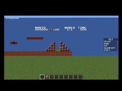 Super Mario Bros. in Minecraft: Random Level Generator