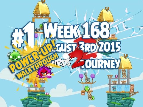 Angry Birds Friends AB2 Tournament Level 1 Week 168 Power Up Highscore Walkthrough