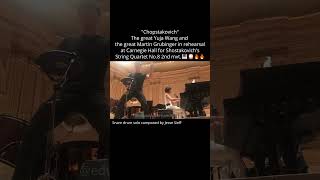 Download lagu Yuja Wang and Martin Grubinger in rehearsal at Carnegie Hall for Shostakovich’s String Quartet No. 8 mp3 Download lagu Yuja Wang and Martin Grubinger in rehearsal at Carnegie Hall for Shostakovich’s String Quartet No. 8 mp3