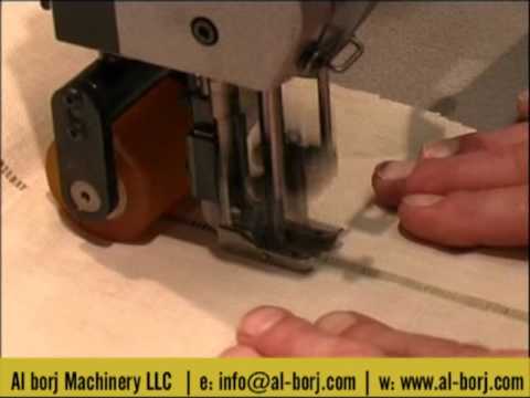 DK Cornely 10 6 - two needle machine with two rotary hooks