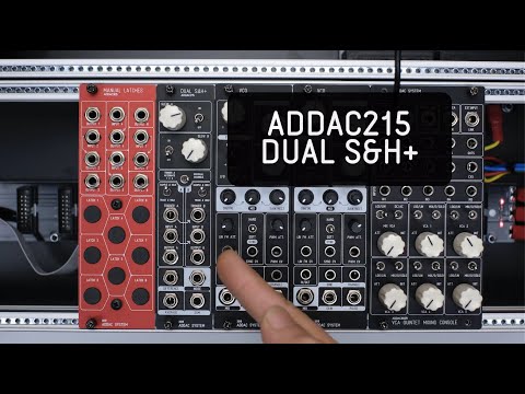 ADDAC System ADDAC215 Dual S&H+ Black image 2